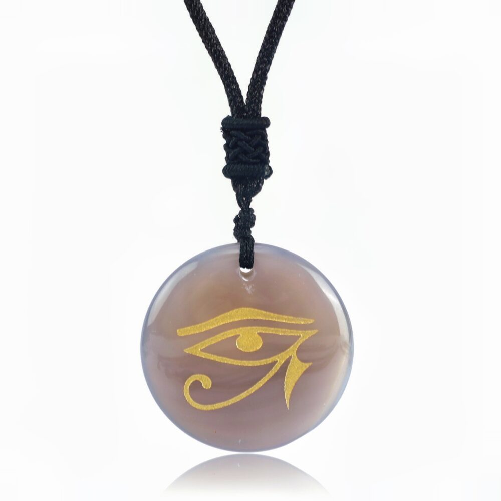 Collier d'Agate Œil d'Horus