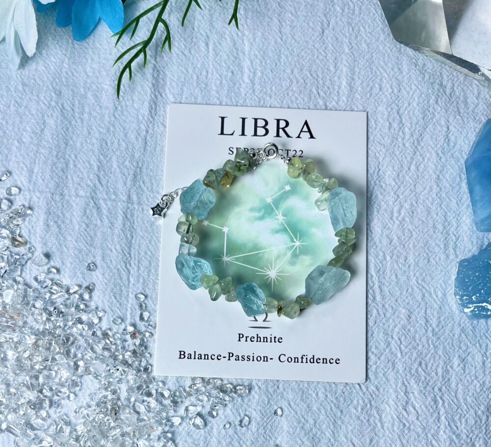 Libra - Eternal Zodiac Crystal Armband für spirituelle Verbindung