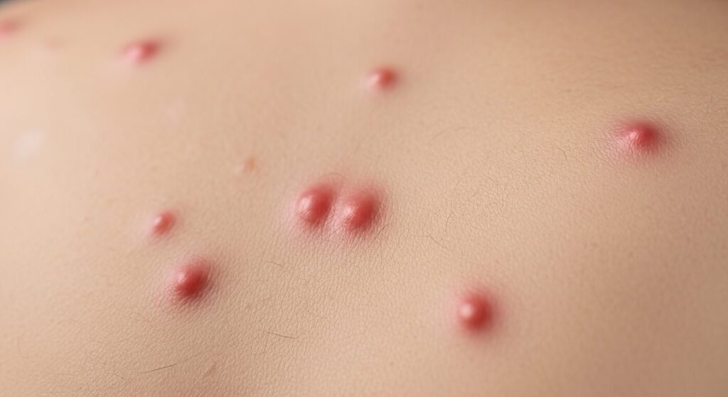 itchy bumps on skin like mosquito bites but aren't